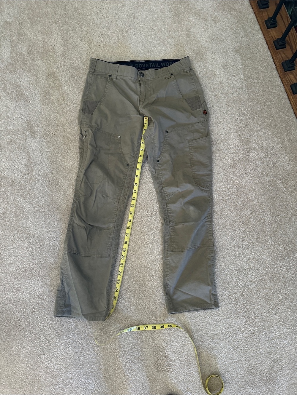 Dovetail Britt X Ultralight Work Pant
Flax Ripstop